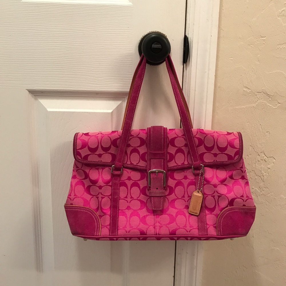 Pink Coach Bag